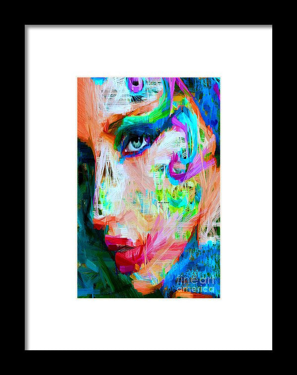 Framed Print - Female Expressions 9560