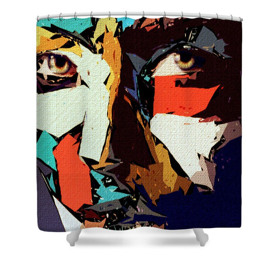 Female Expressions Xliii - Shower Curtain