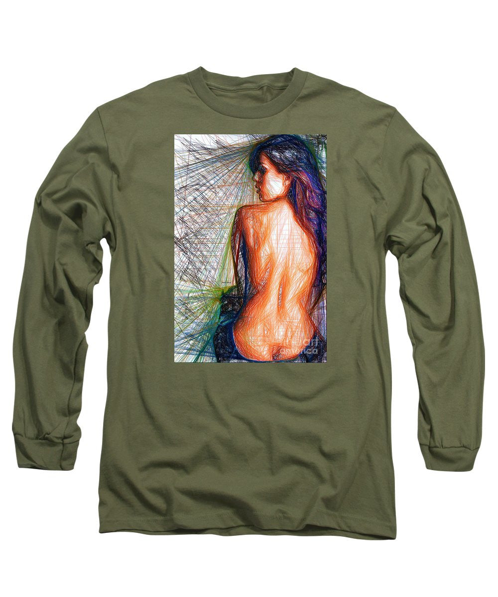 Long Sleeve T-Shirt - Female Figure