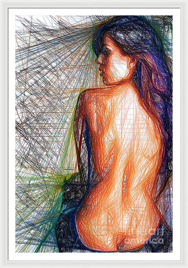 Framed Print - Female Figure