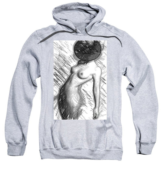 Sweatshirt - Female Figure Sketch 1266