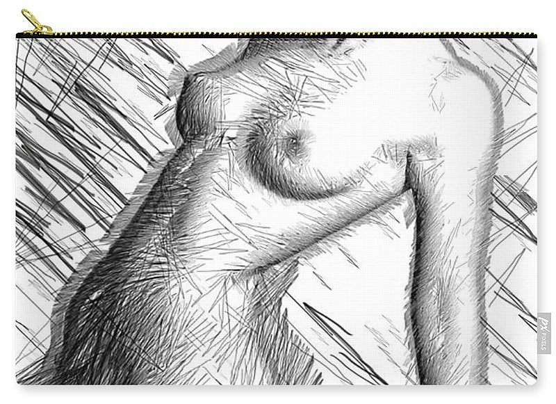 Carry-All Pouch - Female Figure Sketch 1266