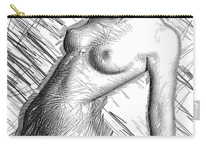 Carry-All Pouch - Female Figure Sketch 1266