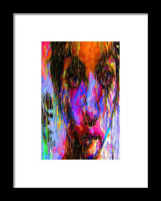 Framed Print - Female Portrait 0130