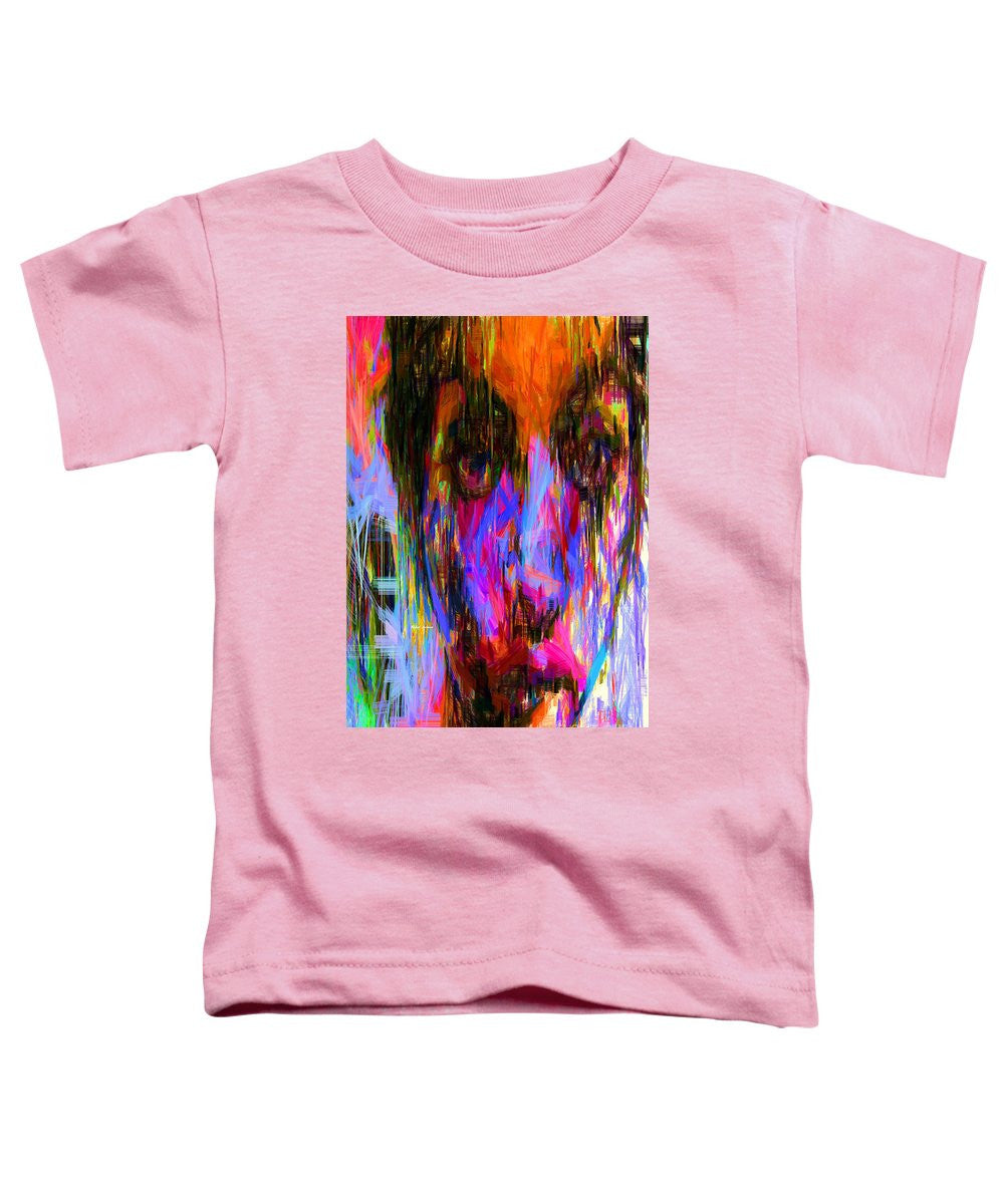 T-shirt pour tout-petits - Portrait de femme 0130