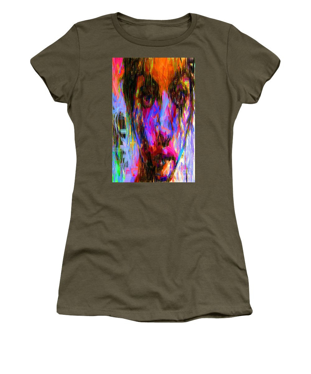 Women's T-Shirt (Junior Cut) - Female Portrait 0130