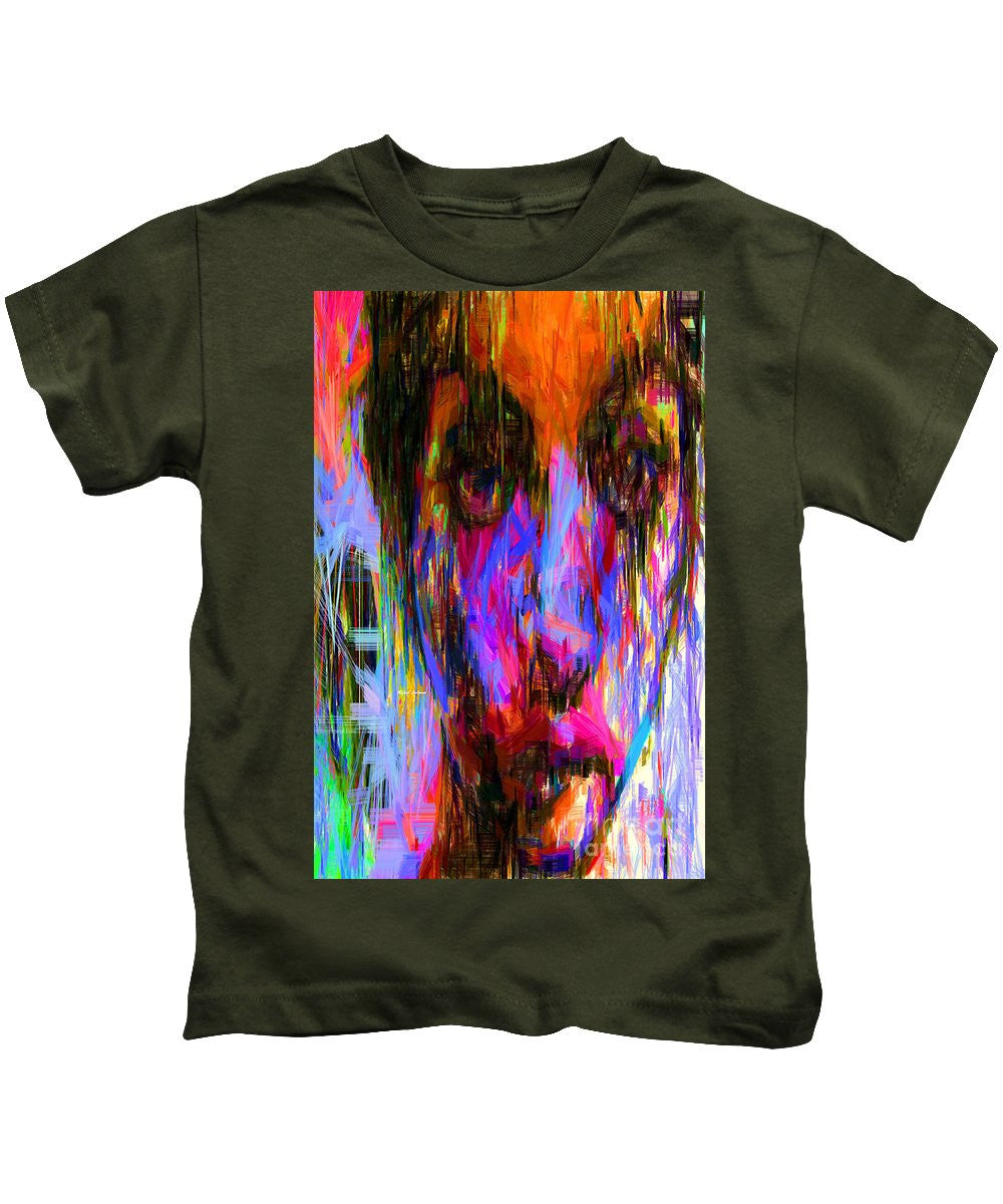 Kids T-Shirt - Female Portrait 0130