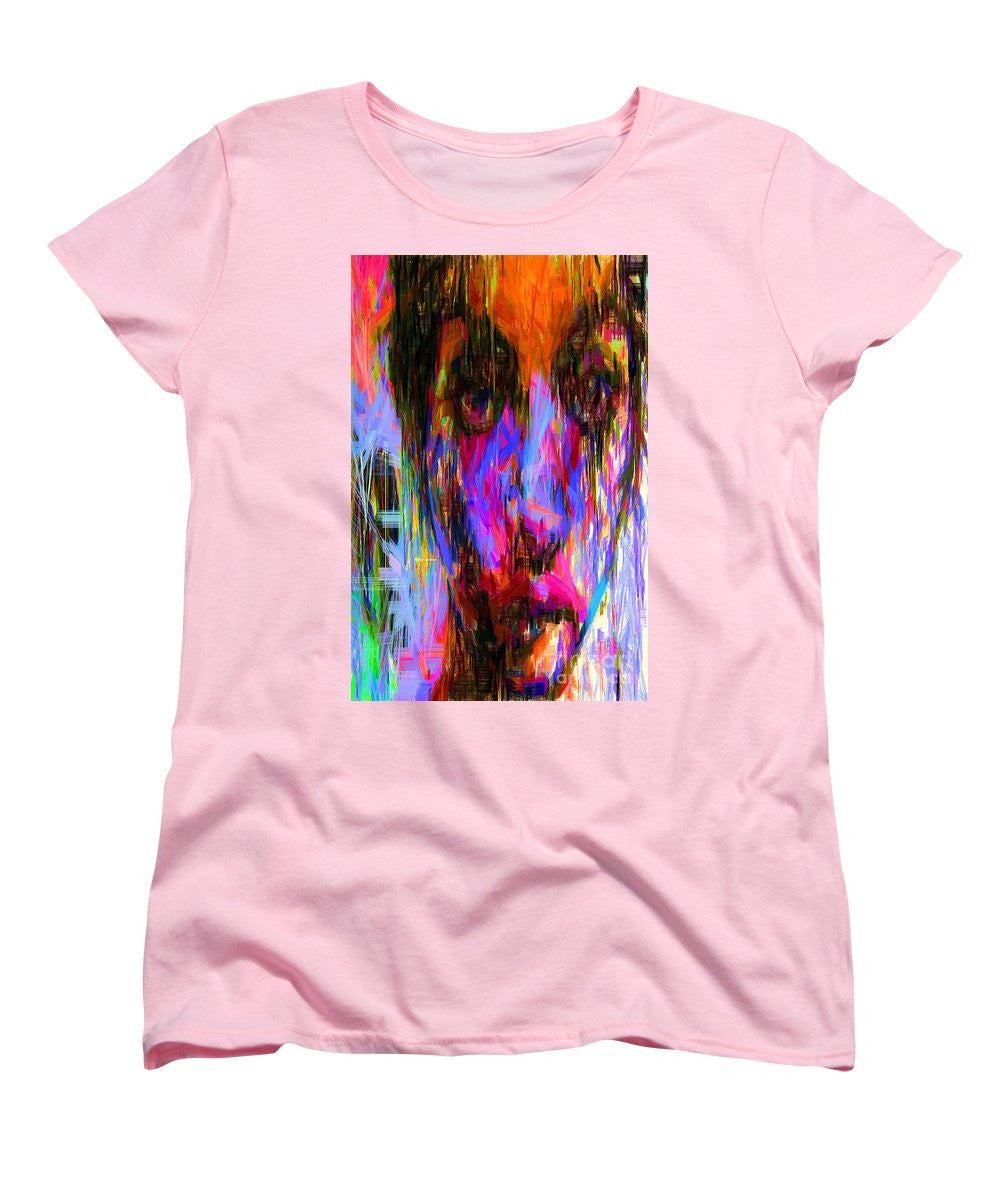 Women's T-Shirt (Standard Cut) - Female Portrait 0130