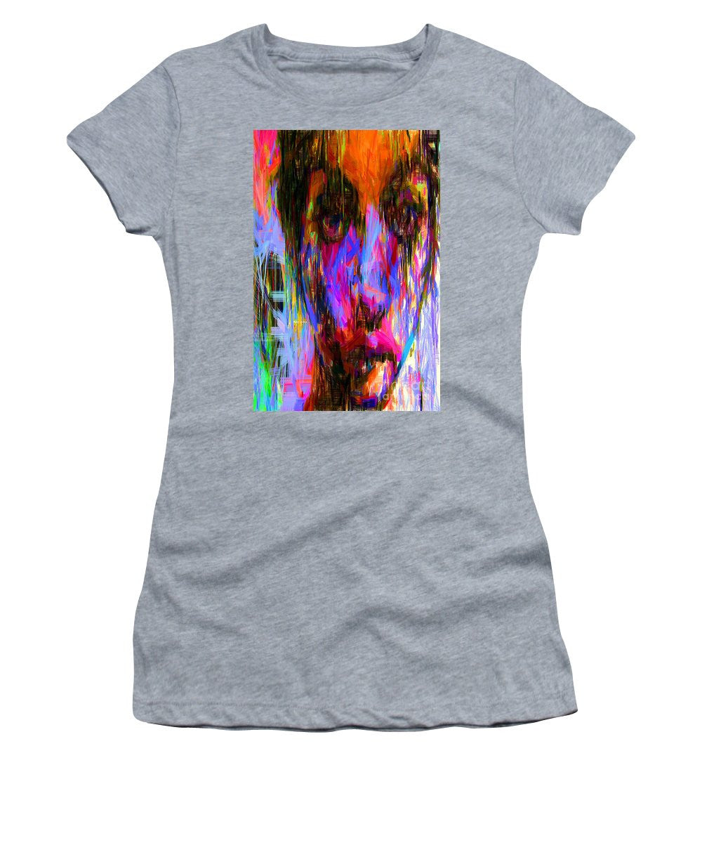 Women's T-Shirt (Junior Cut) - Female Portrait 0130