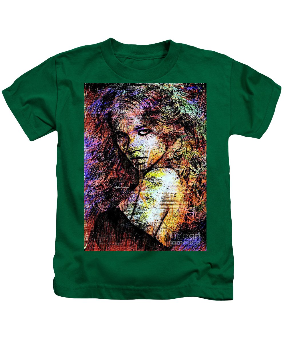 Female Portrait 1955 - Kids T-Shirt