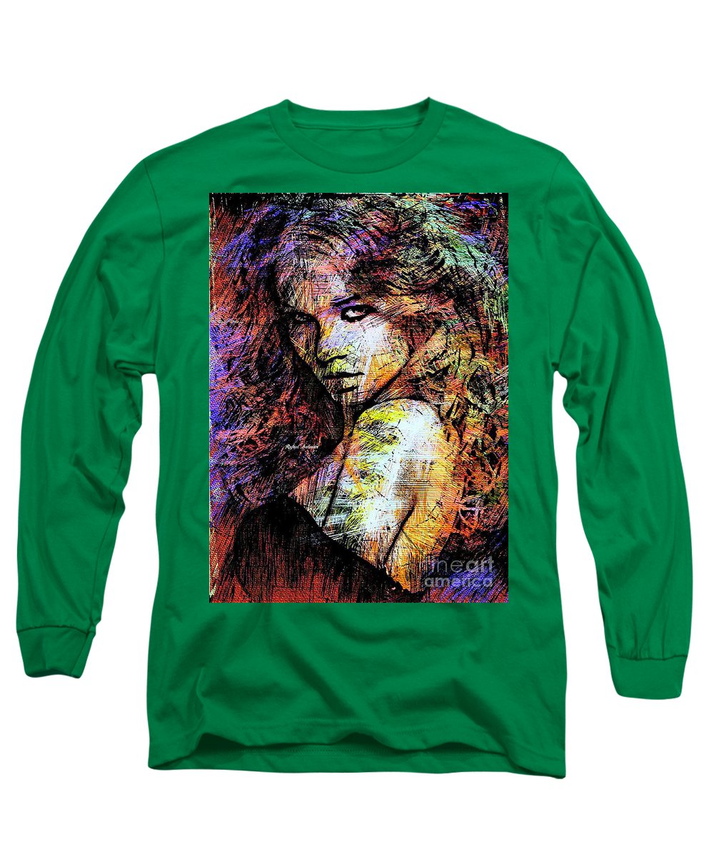 Female Portrait 1955 - Long Sleeve T-Shirt