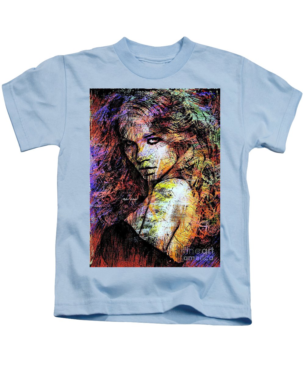 Female Portrait 1955 - Kids T-Shirt