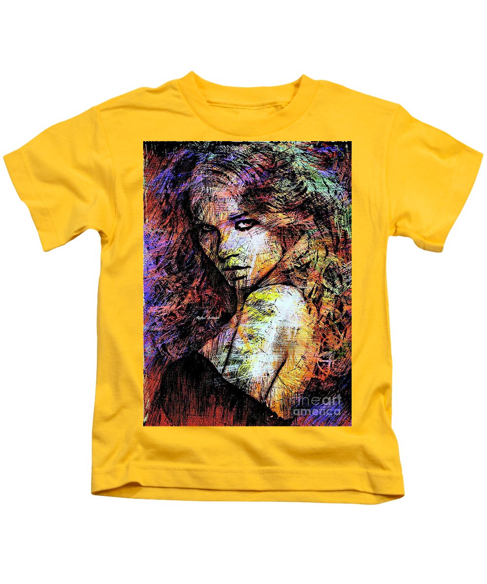 Female Portrait 1955 - Kids T-Shirt