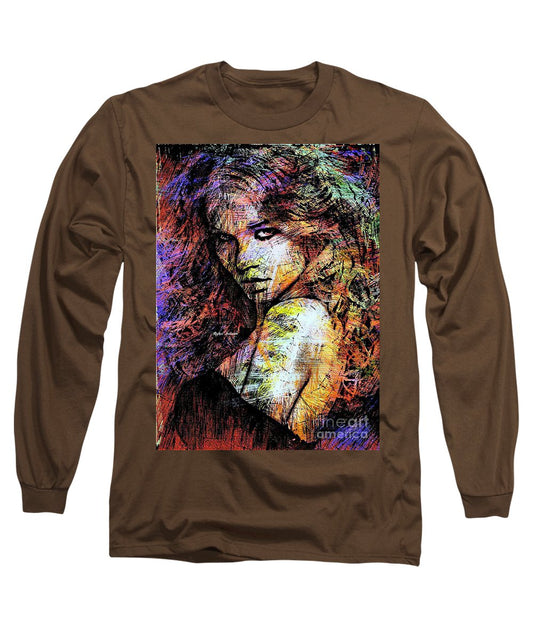 Female Portrait 1955 - Long Sleeve T-Shirt