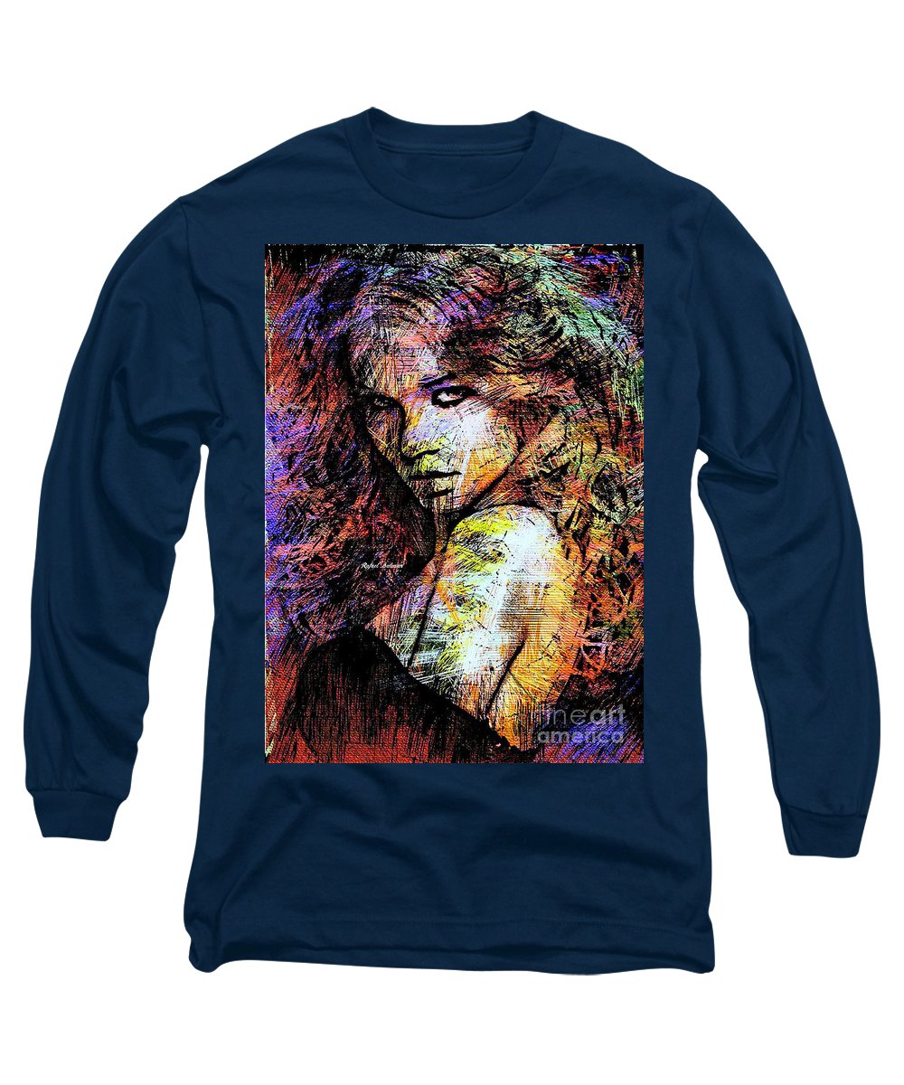 Female Portrait 1955 - Long Sleeve T-Shirt