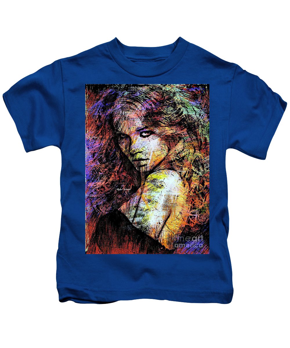 Female Portrait 1955 - Kids T-Shirt