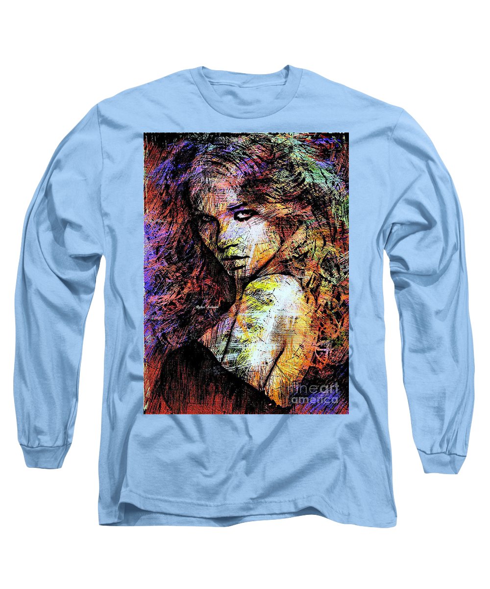 Female Portrait 1955 - Long Sleeve T-Shirt