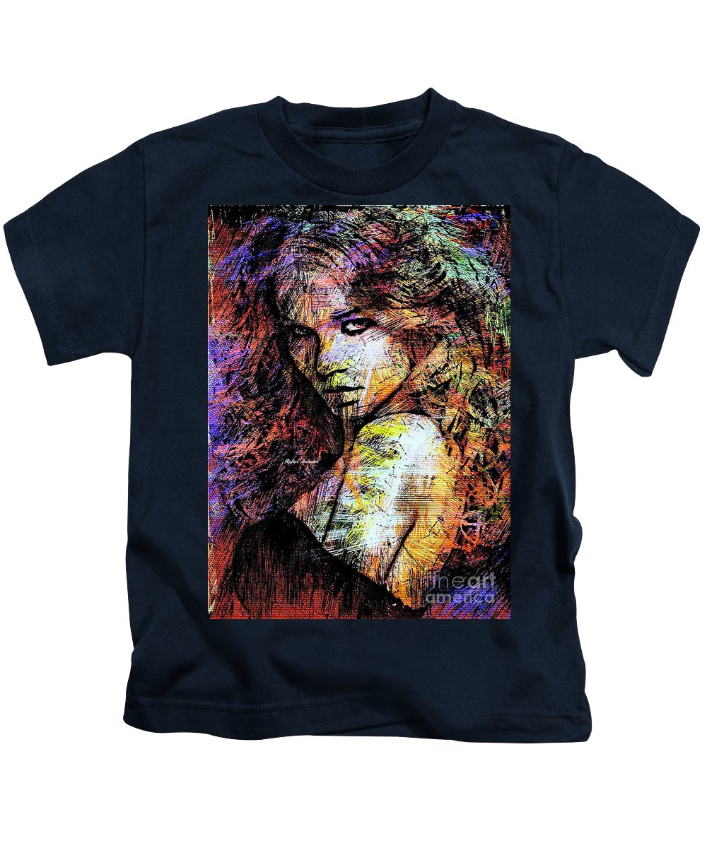 Female Portrait 1955 - Kids T-Shirt