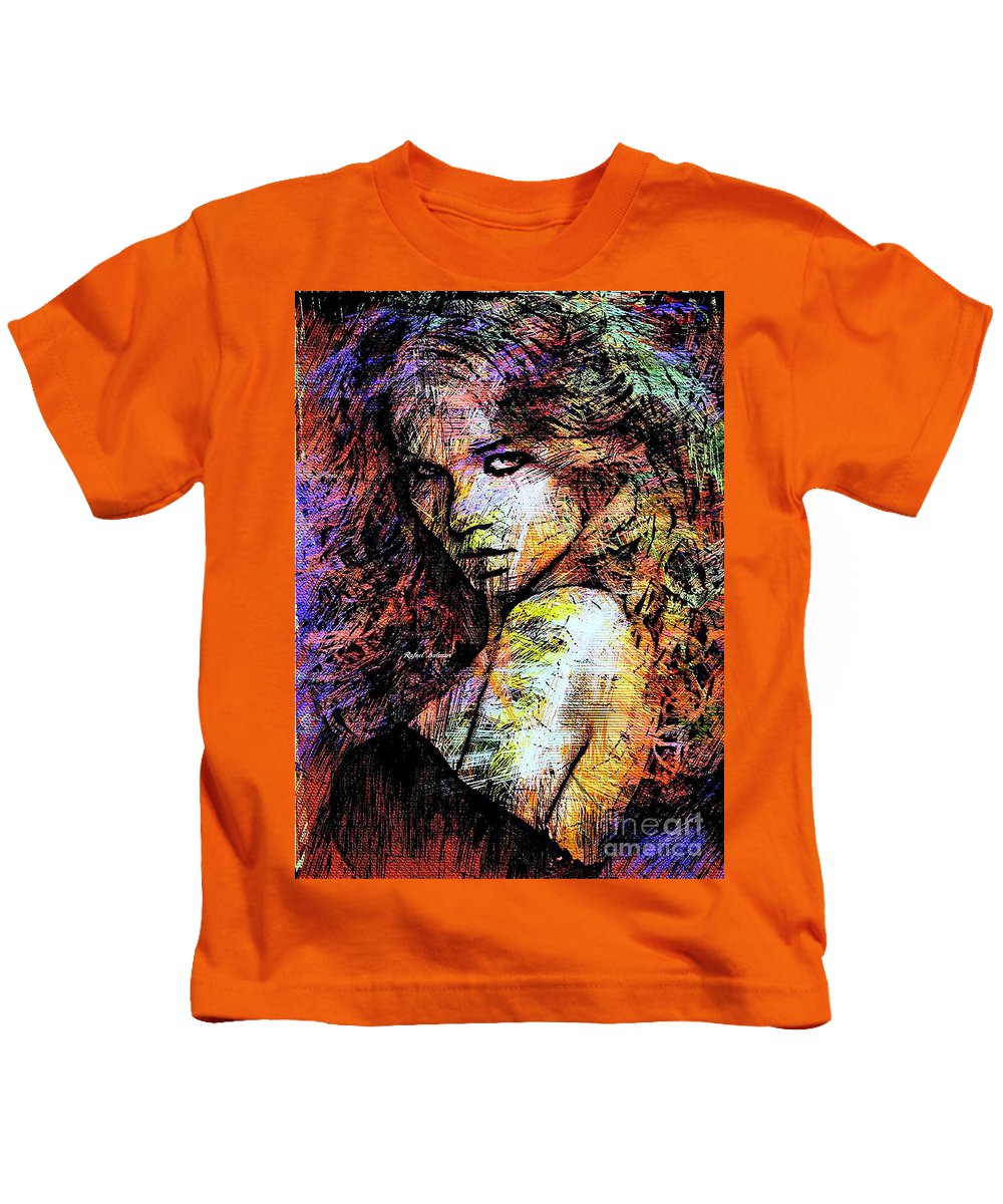 Female Portrait 1955 - Kids T-Shirt