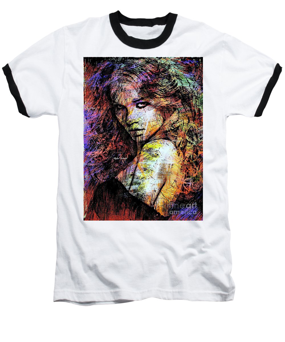 Female Portrait 1955 - Baseball T-Shirt