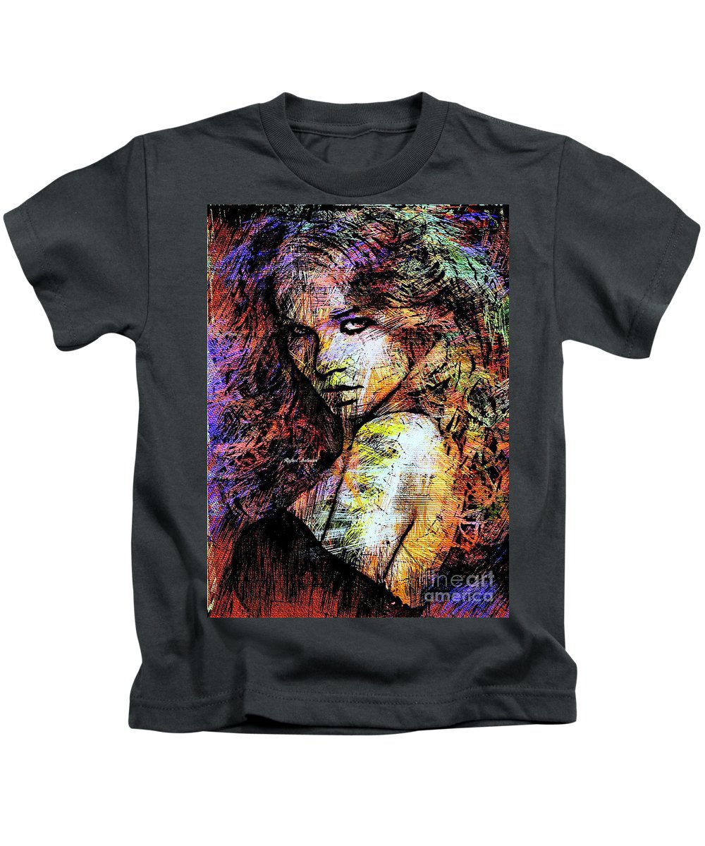 Female Portrait 1955 - Kids T-Shirt