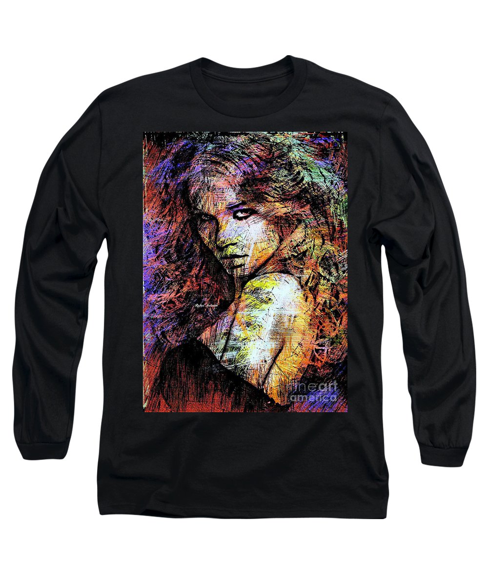 Female Portrait 1955 - Long Sleeve T-Shirt