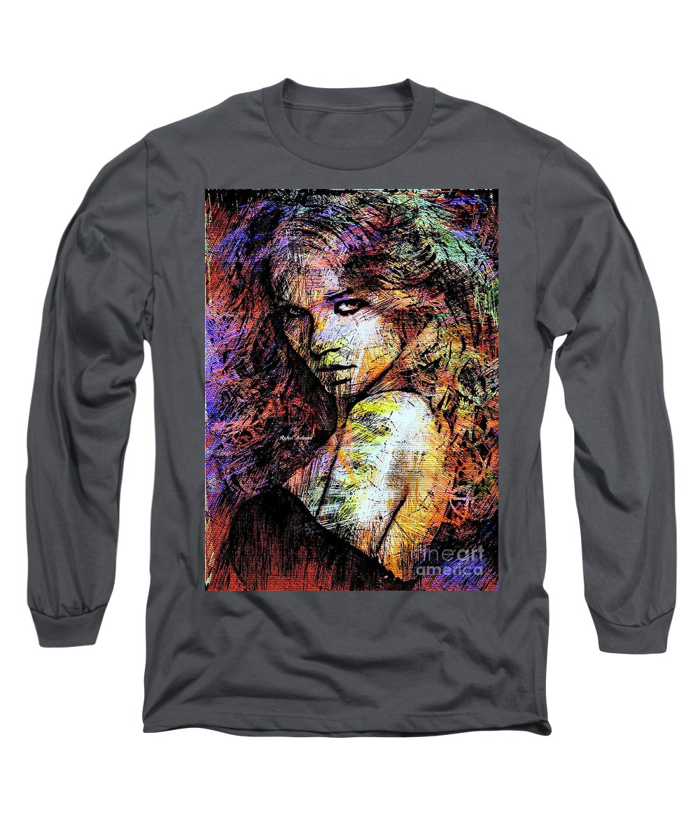 Female Portrait 1955 - Long Sleeve T-Shirt