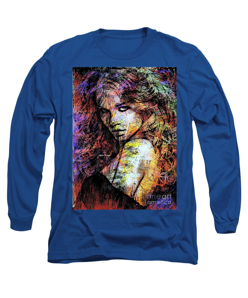 Female Portrait 1955 - Long Sleeve T-Shirt