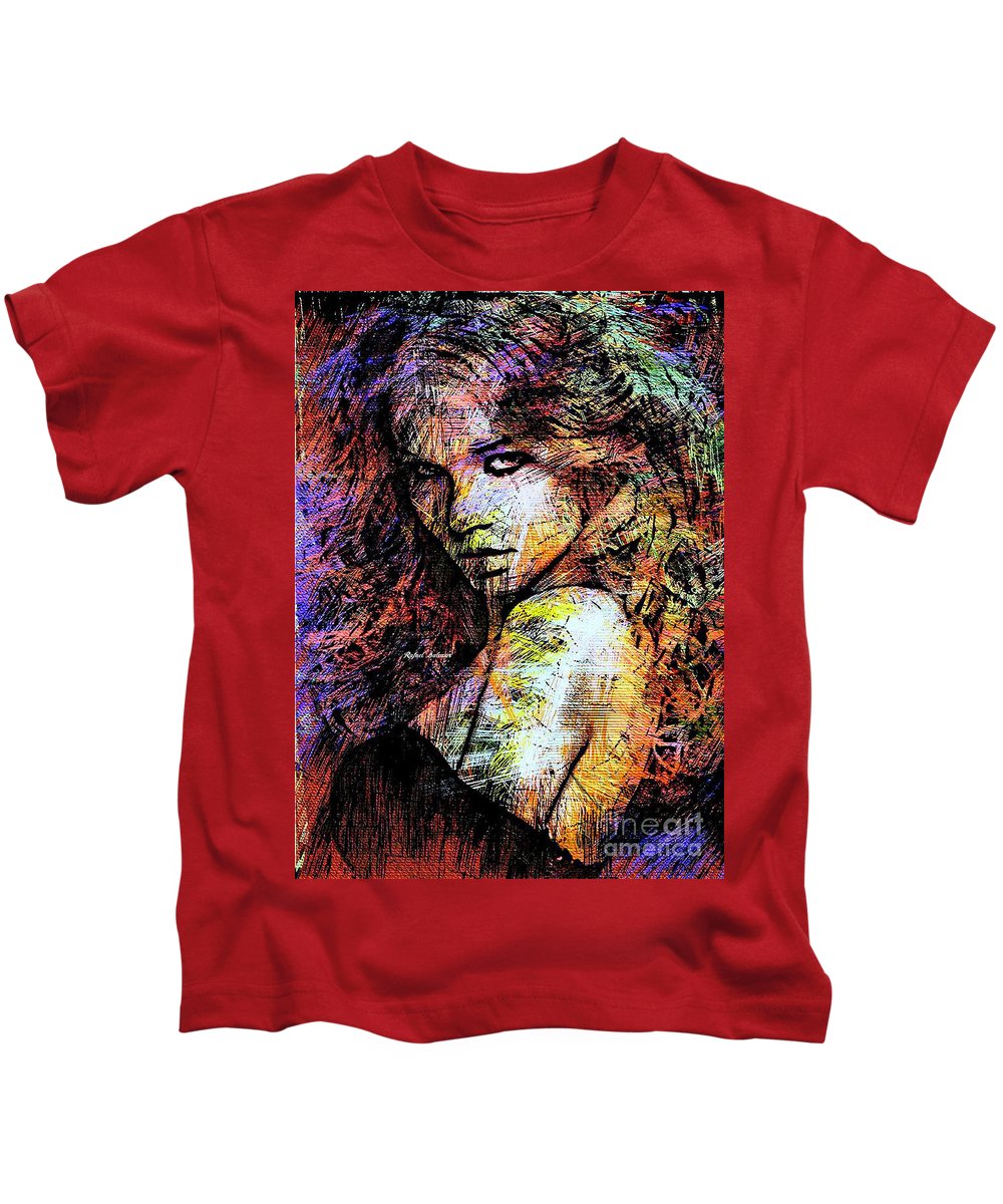 Female Portrait 1955 - Kids T-Shirt