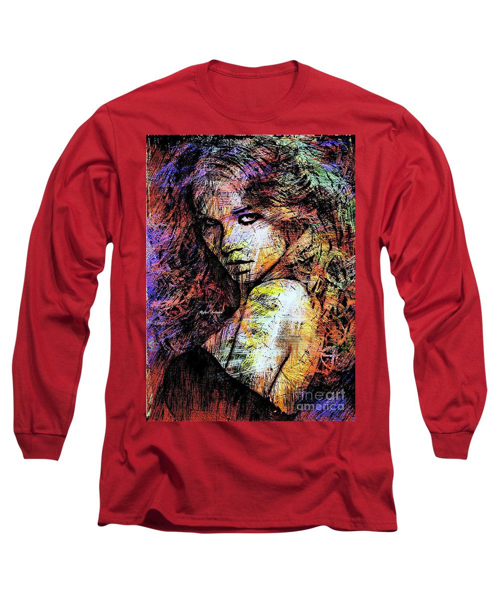 Female Portrait 1955 - Long Sleeve T-Shirt