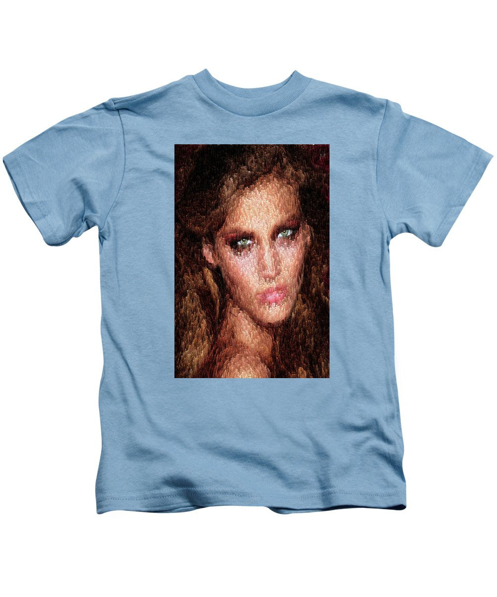 Kids T-Shirt - Female Portrait 2