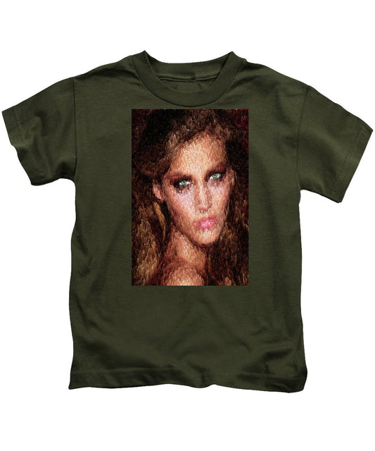 Kids T-Shirt - Female Portrait 2