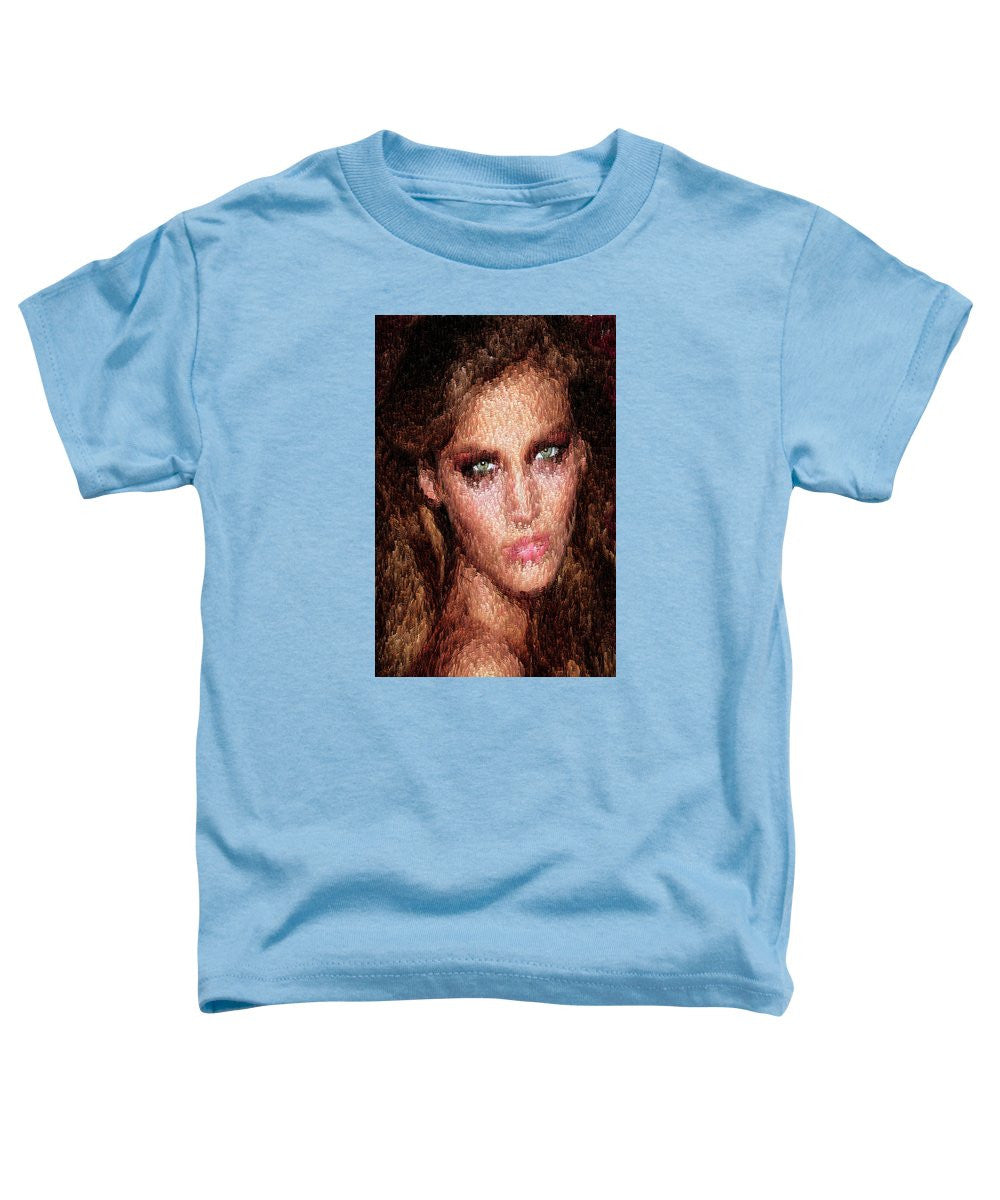 T-shirt pour tout-petits - Portrait de femme 2