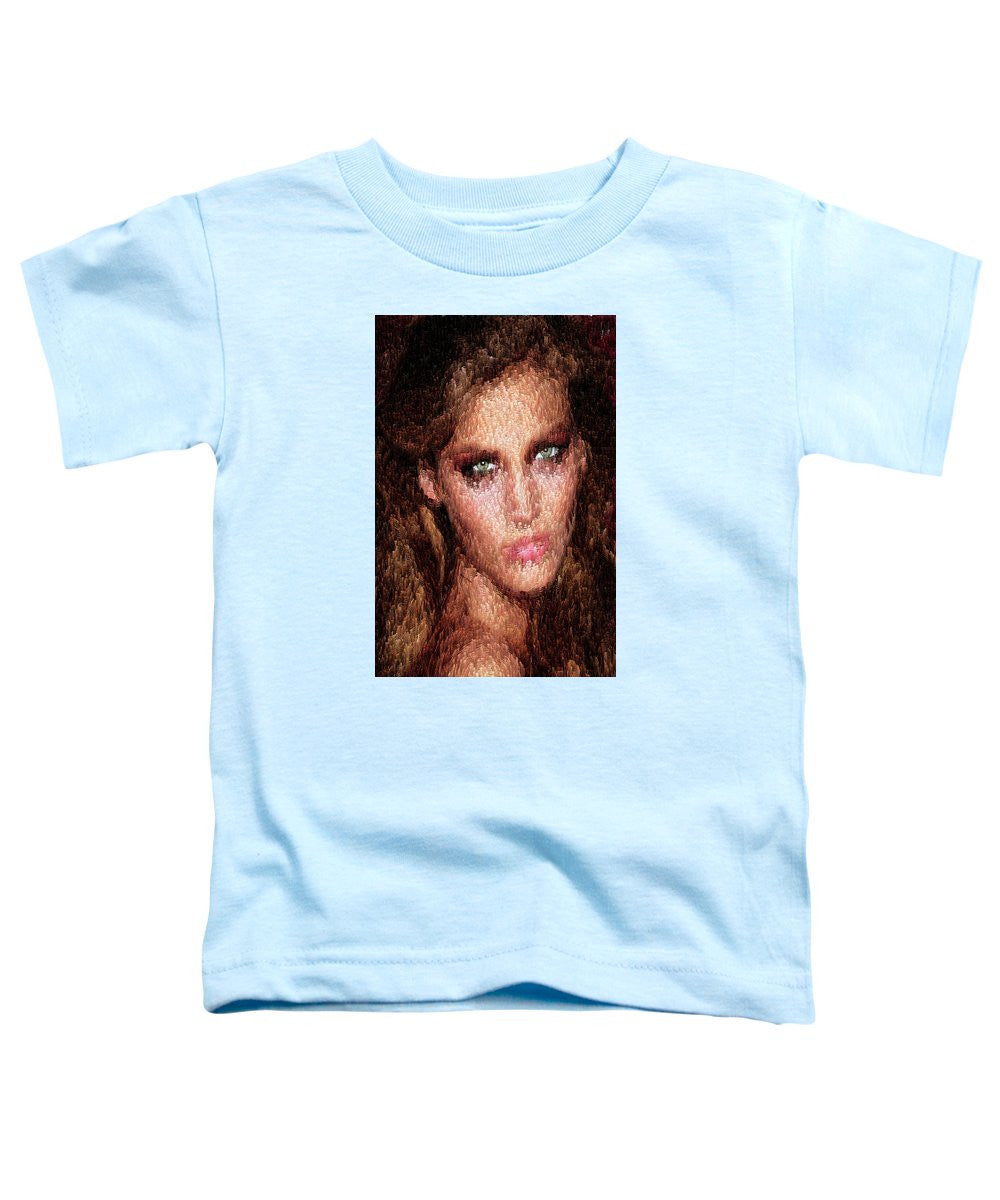 T-shirt pour tout-petits - Portrait de femme 2