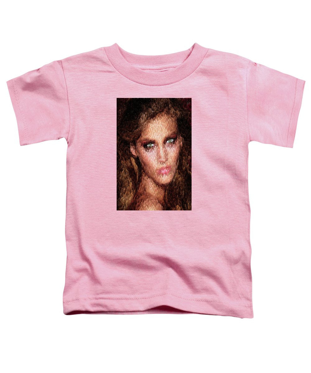 T-shirt pour tout-petits - Portrait de femme 2