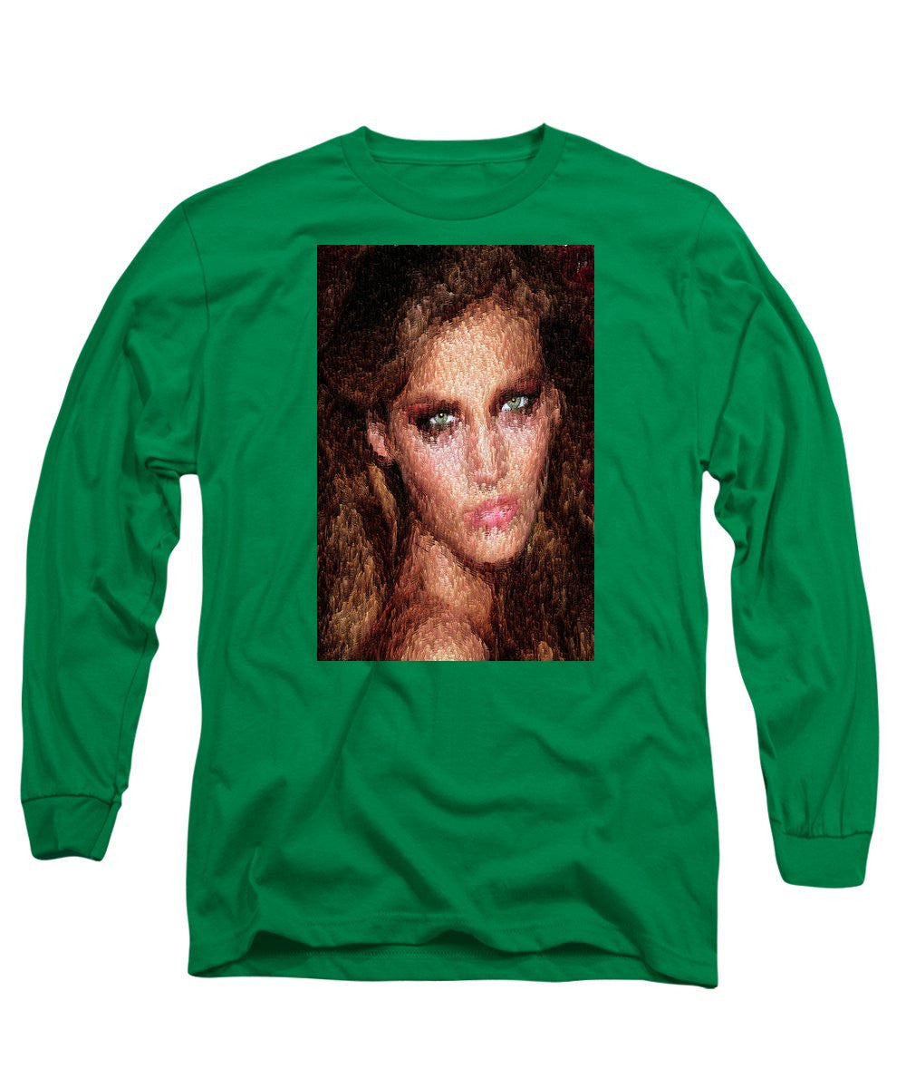 Long Sleeve T-Shirt - Female Portrait 2