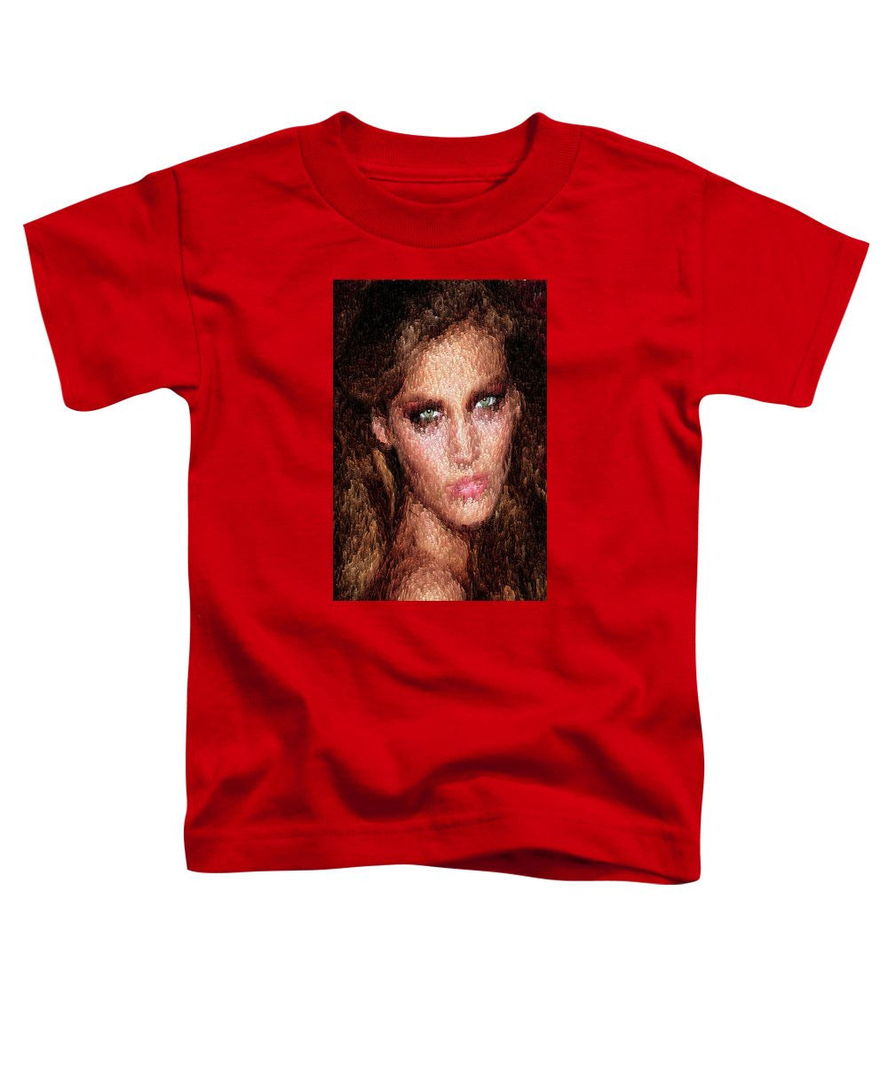 T-shirt pour tout-petits - Portrait de femme 2