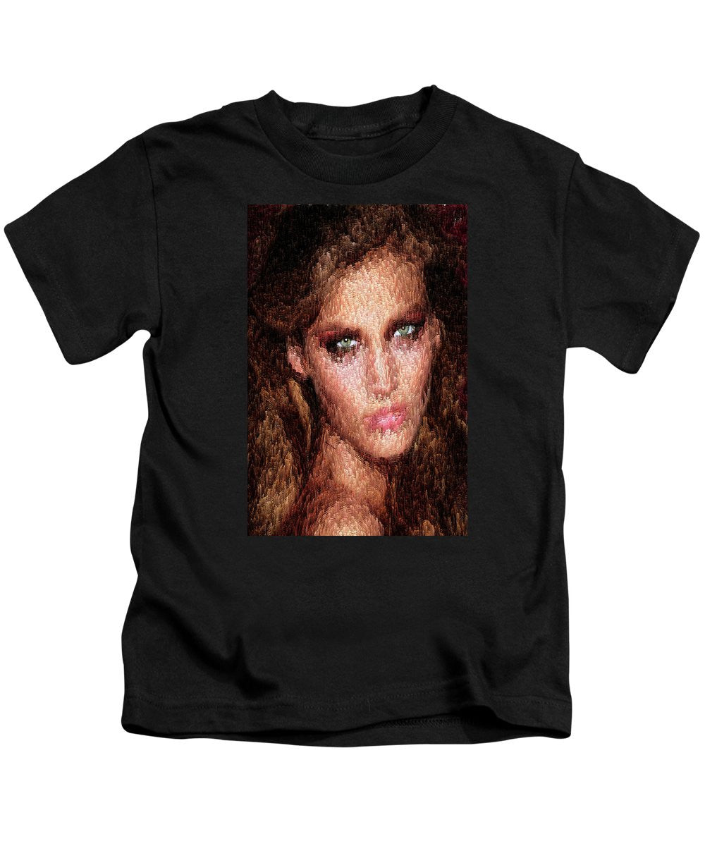 Kids T-Shirt - Female Portrait 2