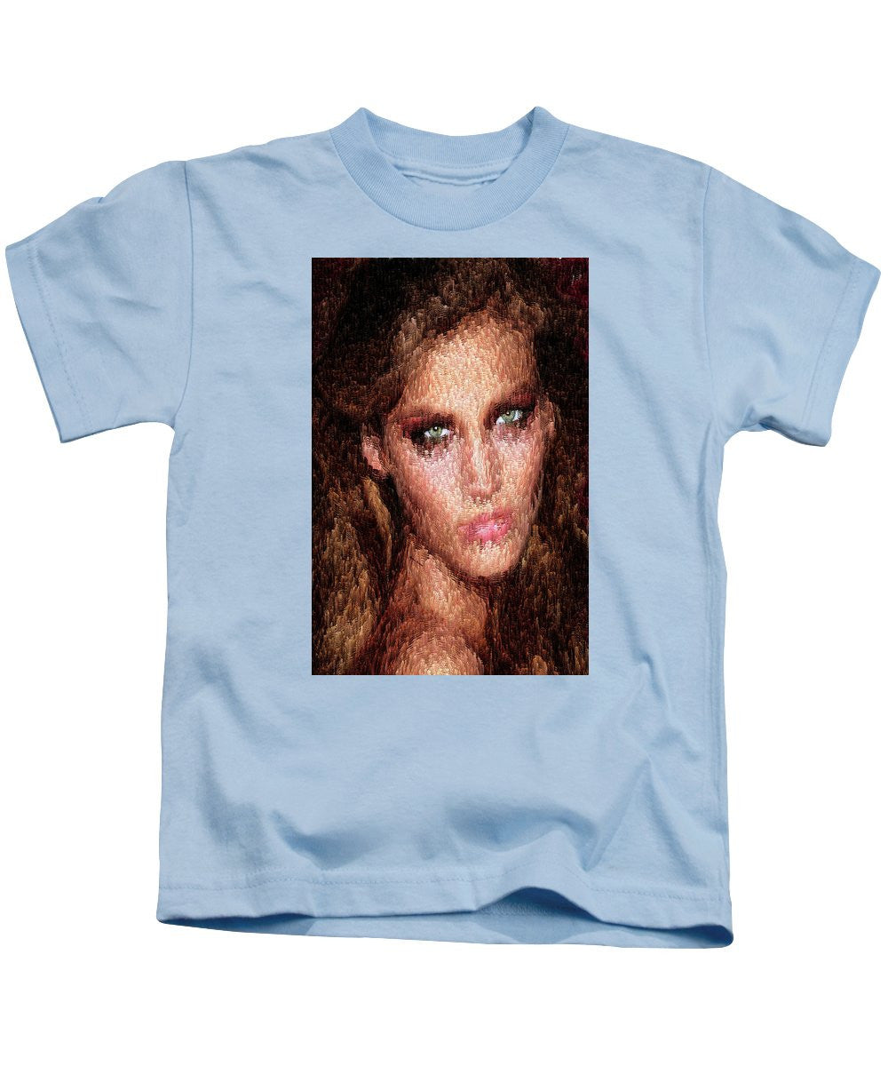 Kids T-Shirt - Female Portrait 2