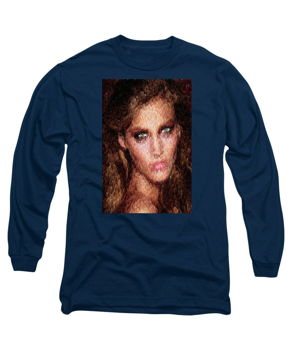 Long Sleeve T-Shirt - Female Portrait 2