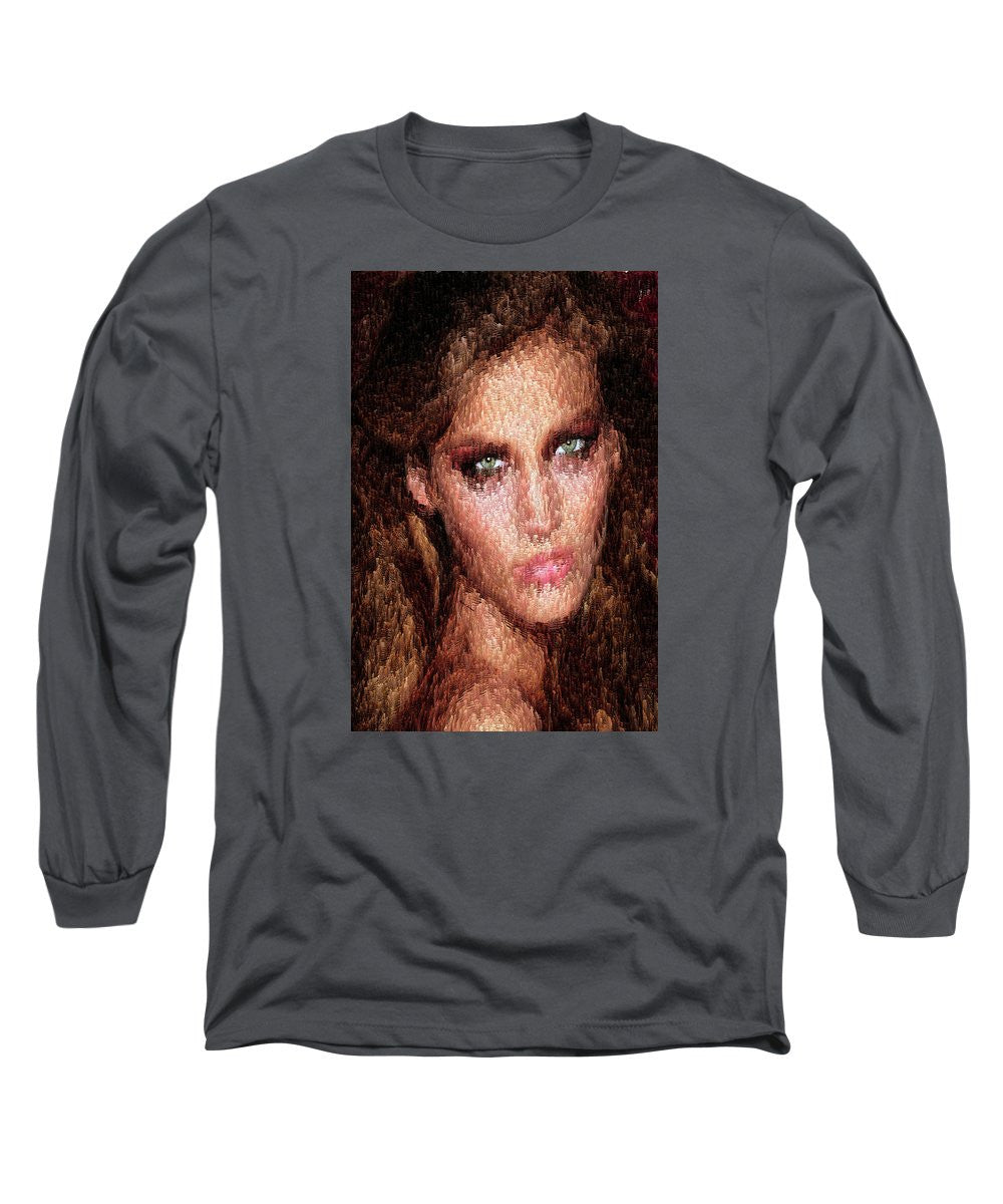 Long Sleeve T-Shirt - Female Portrait 2