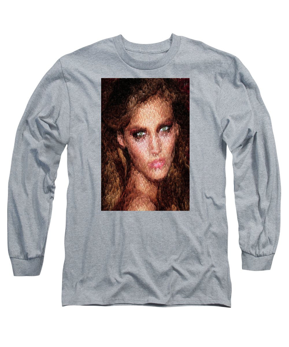 Long Sleeve T-Shirt - Female Portrait 2