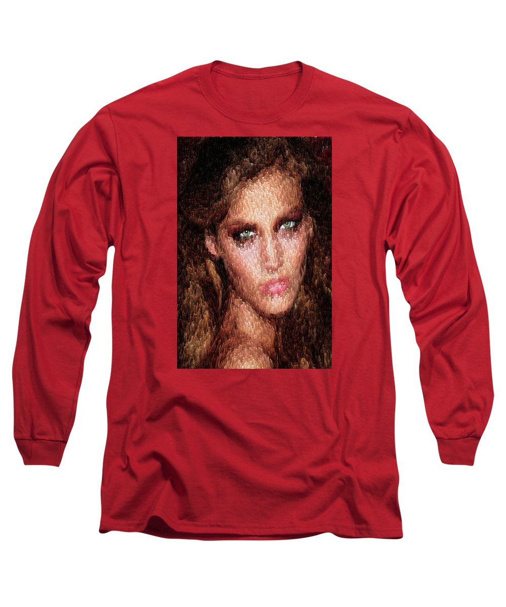 Long Sleeve T-Shirt - Female Portrait 2