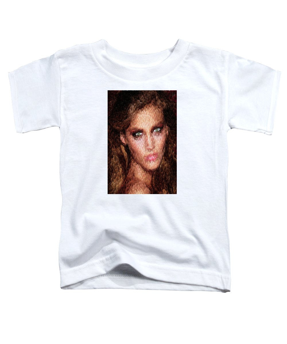 T-shirt pour tout-petits - Portrait de femme 2