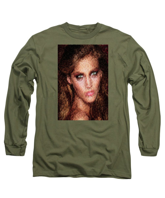 Long Sleeve T-Shirt - Female Portrait 2