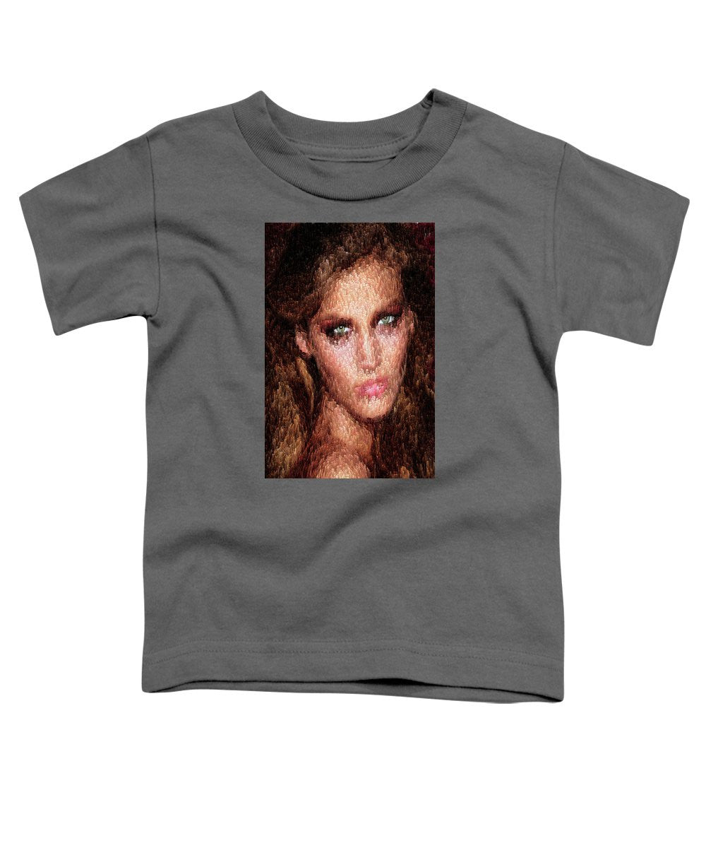 T-shirt pour tout-petits - Portrait de femme 2