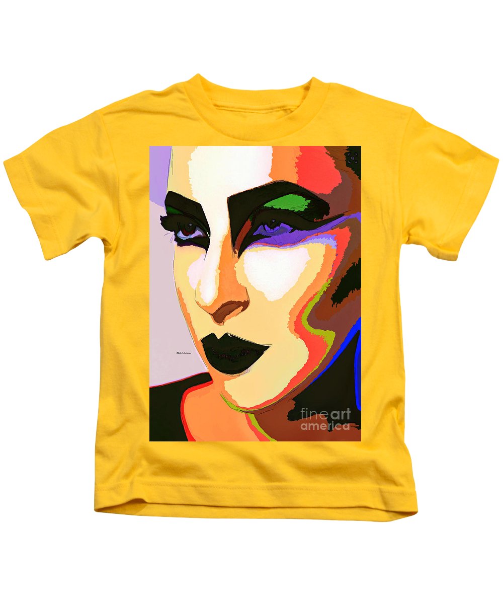 Portrait de femme 2065 - T-shirt pour enfant