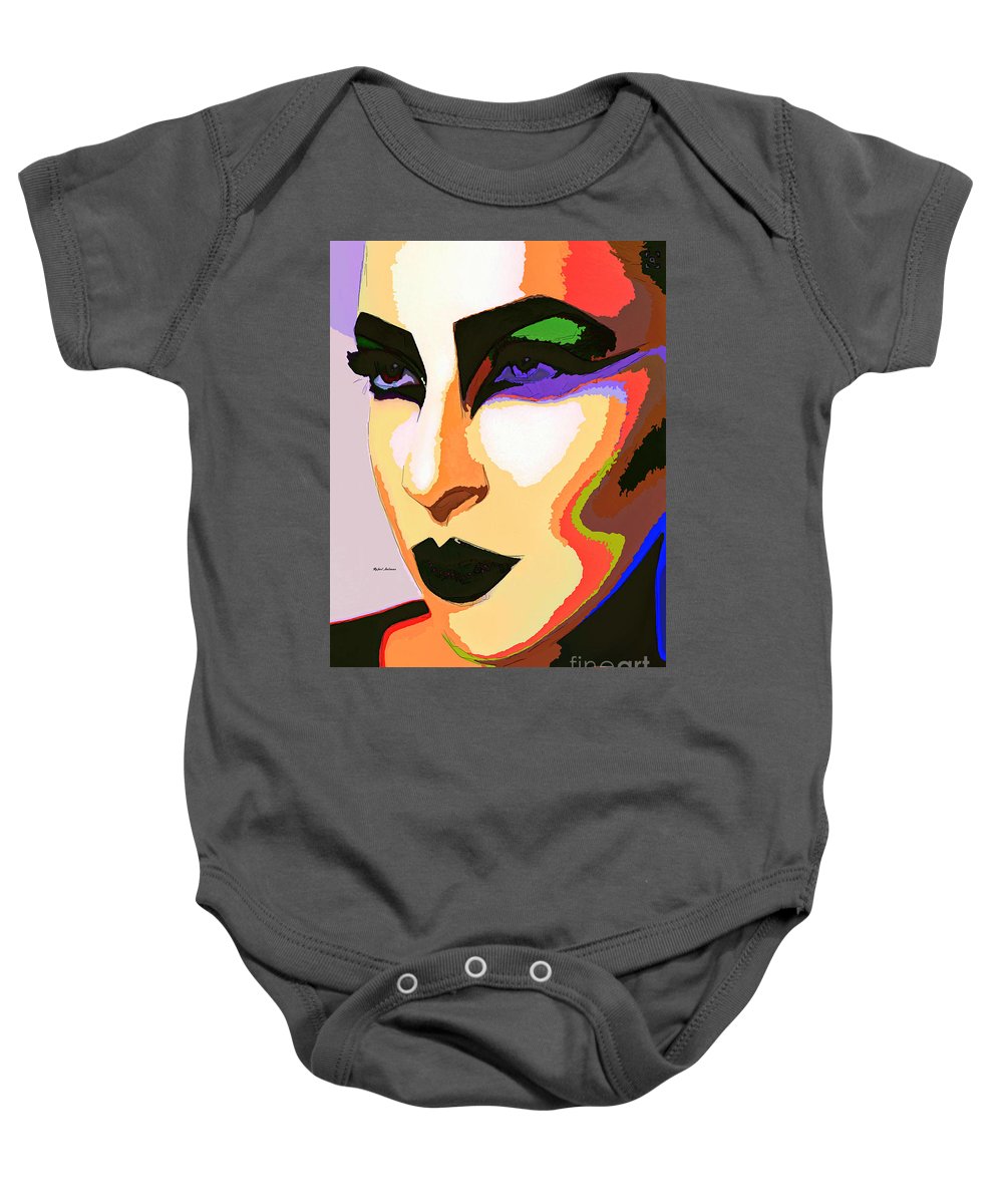 Female Portrait 2065 - Baby Onesie