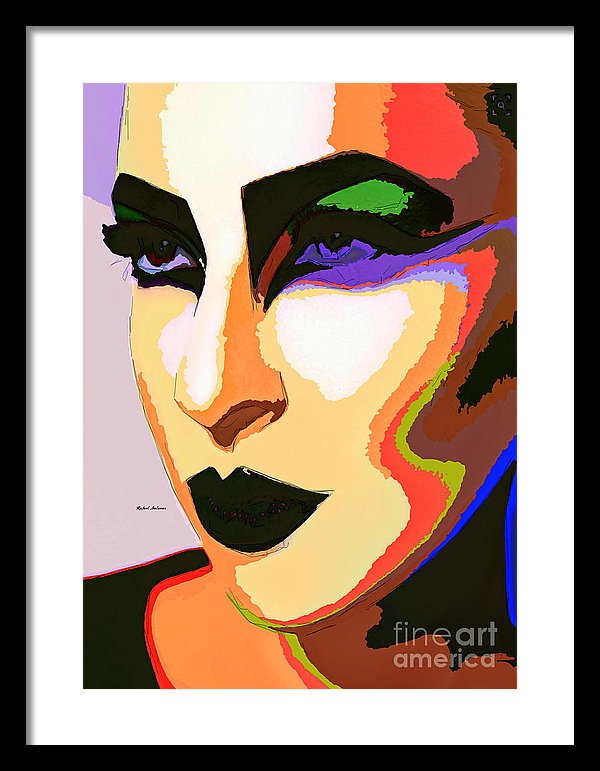 Female Portrait 2065 - Framed Print