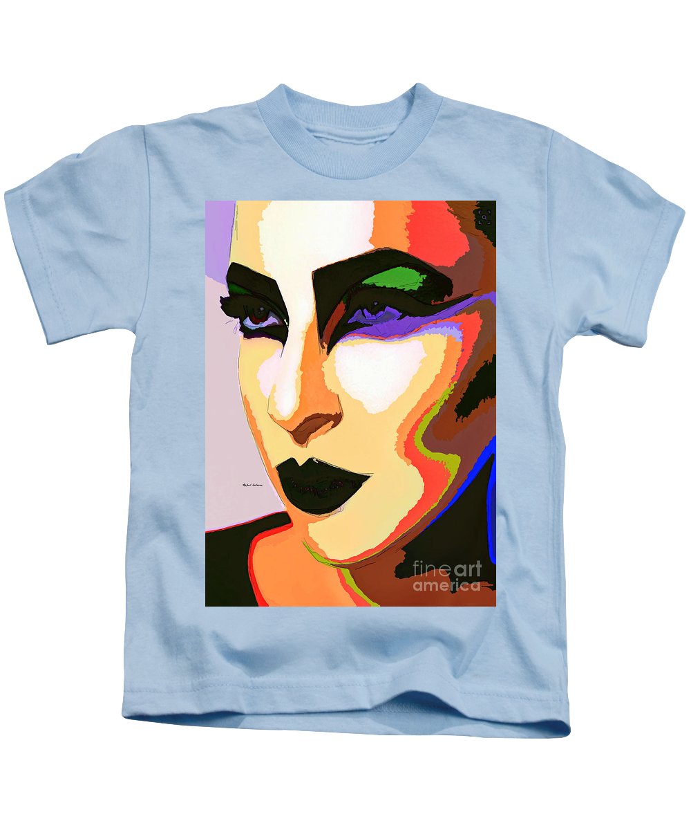 Portrait de femme 2065 - T-shirt pour enfant